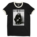 Candid Stevie Ray Vaughan Resonator Ringer T-Shirt