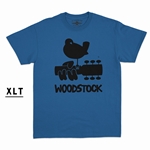 XLT Woodstock Black Bird & Guitar Logo T-Shirt - Men's Big & Tall