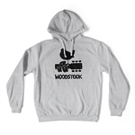 Woodstock Black Bird & Guitar Logo Pullover Hoodie