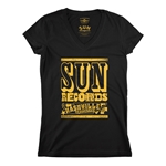 Sun Records Nashville V-Neck T Shirt - Women's