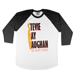 Stevie Ray Vaughan Tilted Double Trouble Baseball T-Shirt