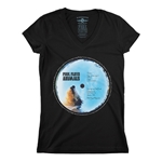 Pink Floyd Animals Vinyl Label V-Neck T Shirt - Women's