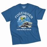 XLT FOREIGNER World Tour '78 T-Shirt - Men's Big & Tall