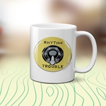 Rhythm and Trouble Guitar Coffee Mug