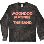 The Band Moondog Matinee Album Cover Long Sleeve T-Shirt - Black Mineral Wash