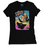Genesis 1972 Vintage Concert Ladies T Shirt - Relaxed Fit