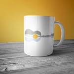 Guitar Reflection Coffee Mug