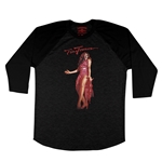 Tina Turner Red Dress & Leg Baseball T-Shirt