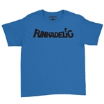 Black Funkadelic Logo Youth T-Shirt - Lightweight Vintage Children & Toddlers