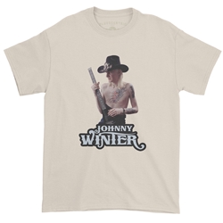 Johnny Winter Ltd T-Shirt - Classic Heavy Cotton