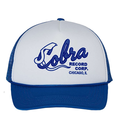 Cobra Records Trucker Hat - Royal Blue / White Face Foam