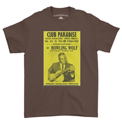 Howlin Wolf at Club Paradise T-Shirt - Classic Heavy Cotton