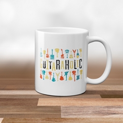 Guitaraholic Guitar Coffee Mug