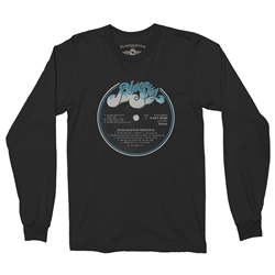 Johnny Winter Vinyl Record Long Sleeve T-Shirt