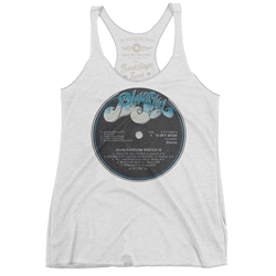 Johnny Winter Vinyl Record Racerback Tank - Women's