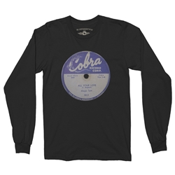 Cobra Records Magic Sam Vinyl Long Sleeve T-Shirt