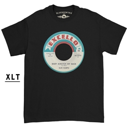 XLT Excello Records Vinyl Record T-Shirt - Men's Big & Tall