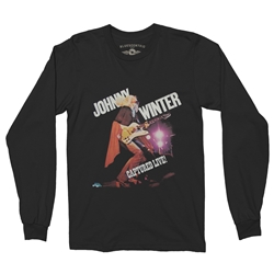 Johnny Winter Captured Live Long Sleeve T-Shirt