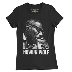 Howling Wolf Ladies T Shirt