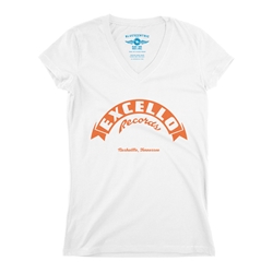 Excello Records V-Neck T Shirt - Women's