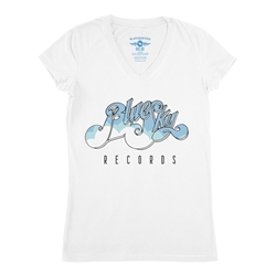 Blue Sky Records V-Neck T Shirt - Women's