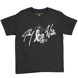 Johnny Winter Youth T-Shirt - Lightweight Vintage Style