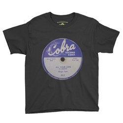 Cobra Vinyl Record Youth T-Shirt - Lightweight Vintage Children