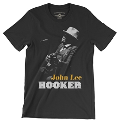 John Lee Hooker T-Shirt - Lightweight Vintage Style