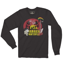 Johnny Winter's Jamaica Winterfest Long Sleeve T-Shirt
