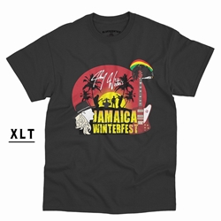 Johnny Winter's Jamaica Winterfest XLT  T-Shirt - Men's Big & Tall