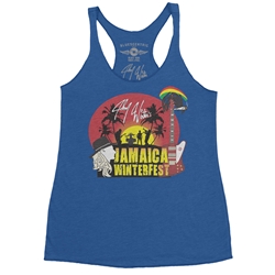 Johnny Winter's Jamaica Winterfest Racerback Tank - Women's