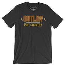 OUTLAW! Pop Country Music T Shirt