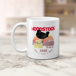 Bird & Guitar Woodstock Coffee Mug