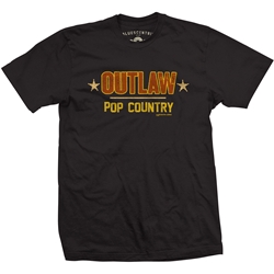 Outlaw Pop Country Music T Shirt