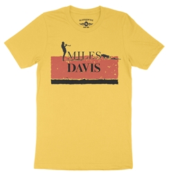 VINTAGE MILES DAVIS jazz trumpeter composer 2001 tee shirt