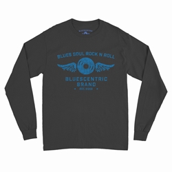 Bluescentric Blues Soul Rock n Roll Long Sleeve T-Shirt