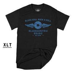 Bluescentric Blues Soul Rock n Roll XLT  T-Shirt - Men's Big & Tall