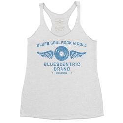 Bluescentric Blues Soul Rock n Roll Racerback Tank - Women's