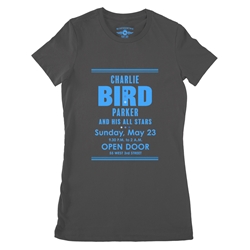 Charlie "Bird" Parker Concert Ladies T Shirt