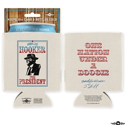 John Lee Hooker for President 12oz Can Koozie