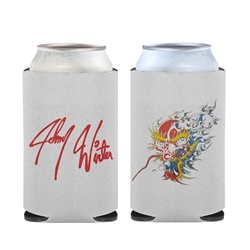 Johnny Winter Screamin Demon 12oz Can Coozie