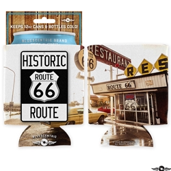 Route 66 12oz Can Coozie