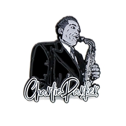 Charlie Parker Enamel Pin