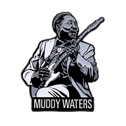 Muddy Waters Enamel Pin