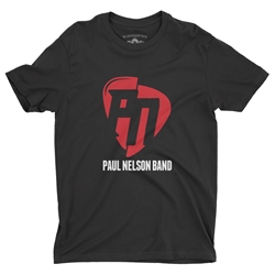 Paul Nelson Band Guitar Pick T-Shirt - Lightweight Vintage Style