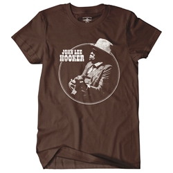 John Lee Hooker Circle T-Shirt - Classic Heavy Cotton