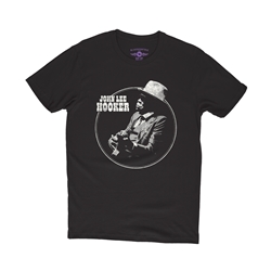 John Lee Hooker Circle T-Shirt - Lightweight Vintage Style