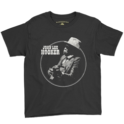 John Lee Hooker Circle Youth T-Shirt - Lightweight Vintage Children & Toddlers