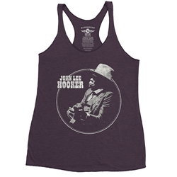 John Lee Hooker Circle Racerback Tank - Women's