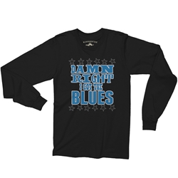 Damn Right I've Got The Blues Music Long Sleeve T Shirt